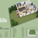 Buftea Apartament 4 camere cu gradina The Suburb